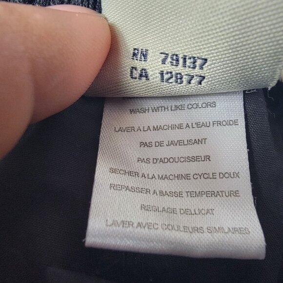 ExOfficio Womens Large Black Nylon Convertible Pants Outdoor Hiking Travel - Picture 4 of 13